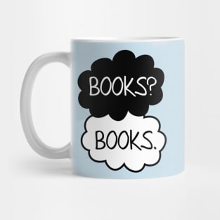 Books? Books. Mug